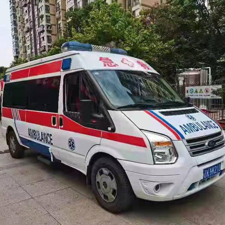 沭阳长途救护车护送病人返乡